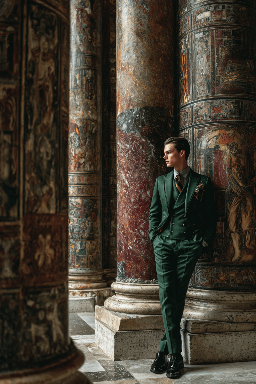 27 Green Groom Attire Inspirations for Every Wedding Theme
