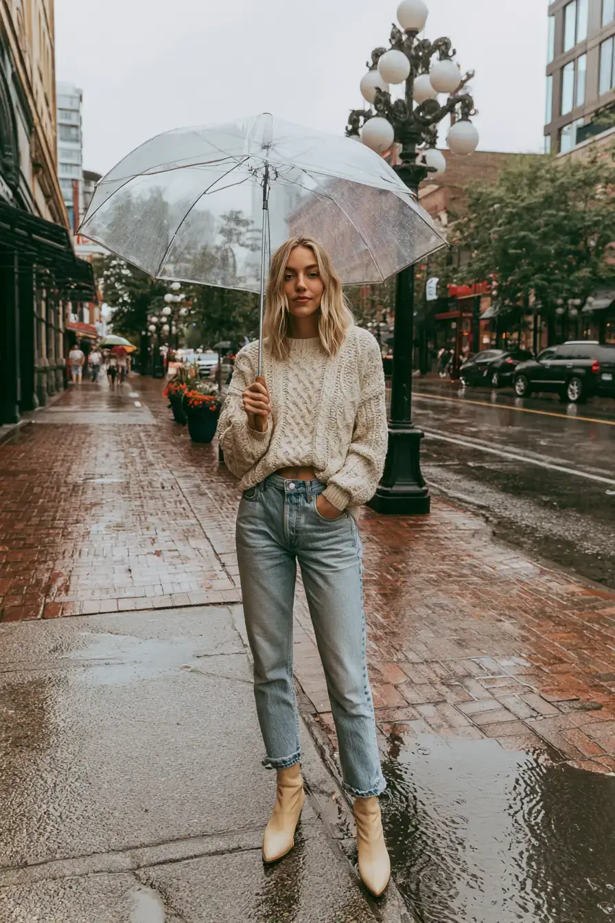 27 Rainy Weather Outfit Ideas for a Comfortable Yet Stylish Look