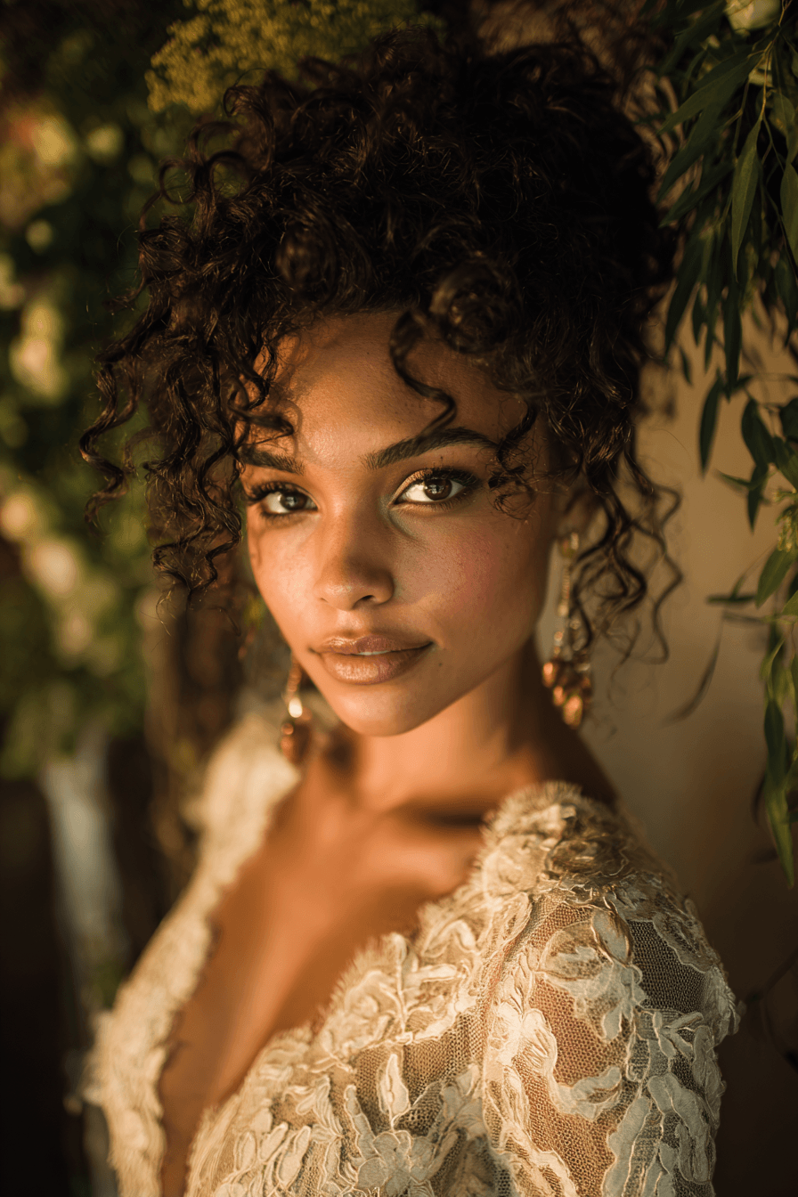 27 Beautiful Curly Hair Looks Perfect for Weddings