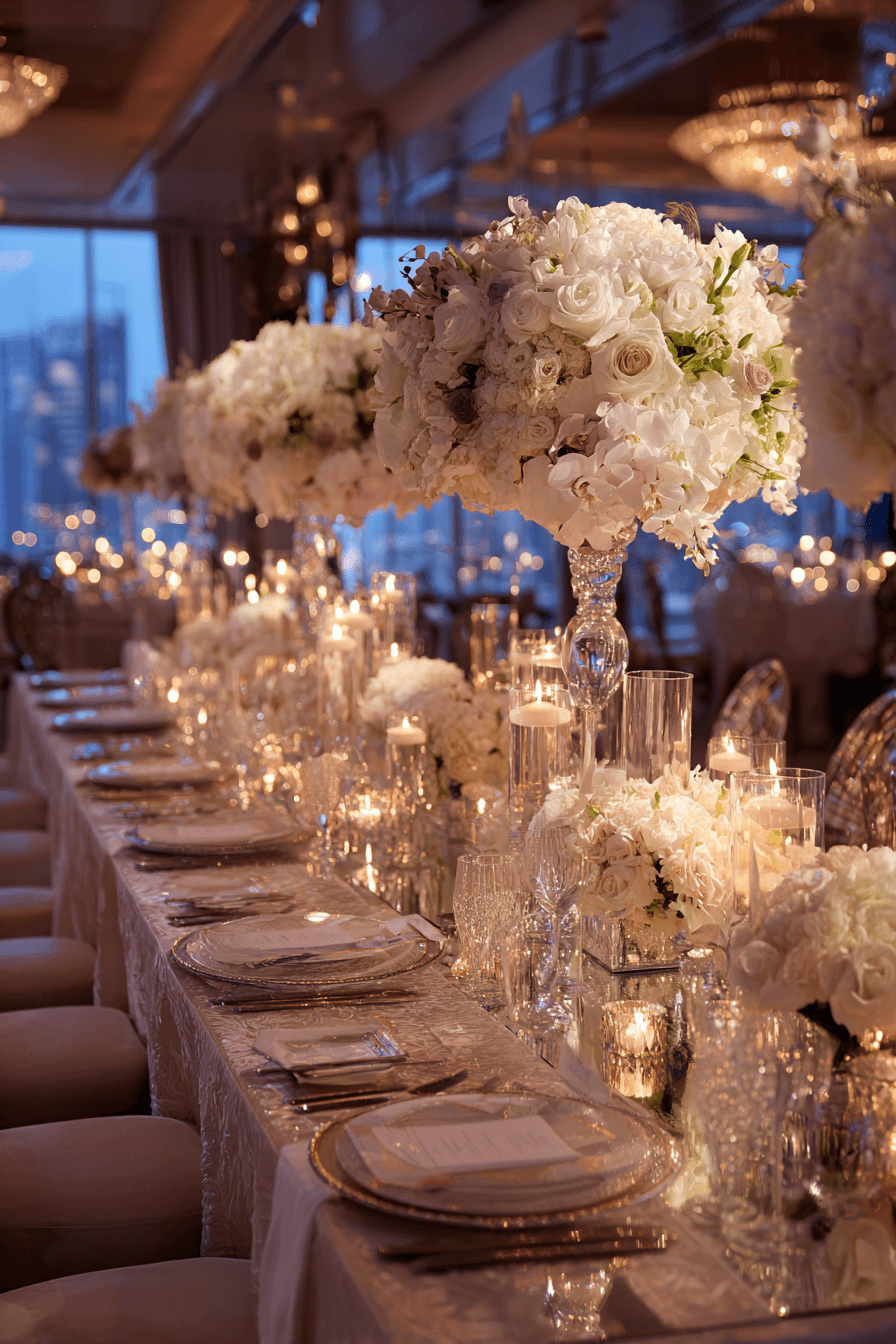 27 Elegant Rooftop Wedding Reception Themes Couples Love