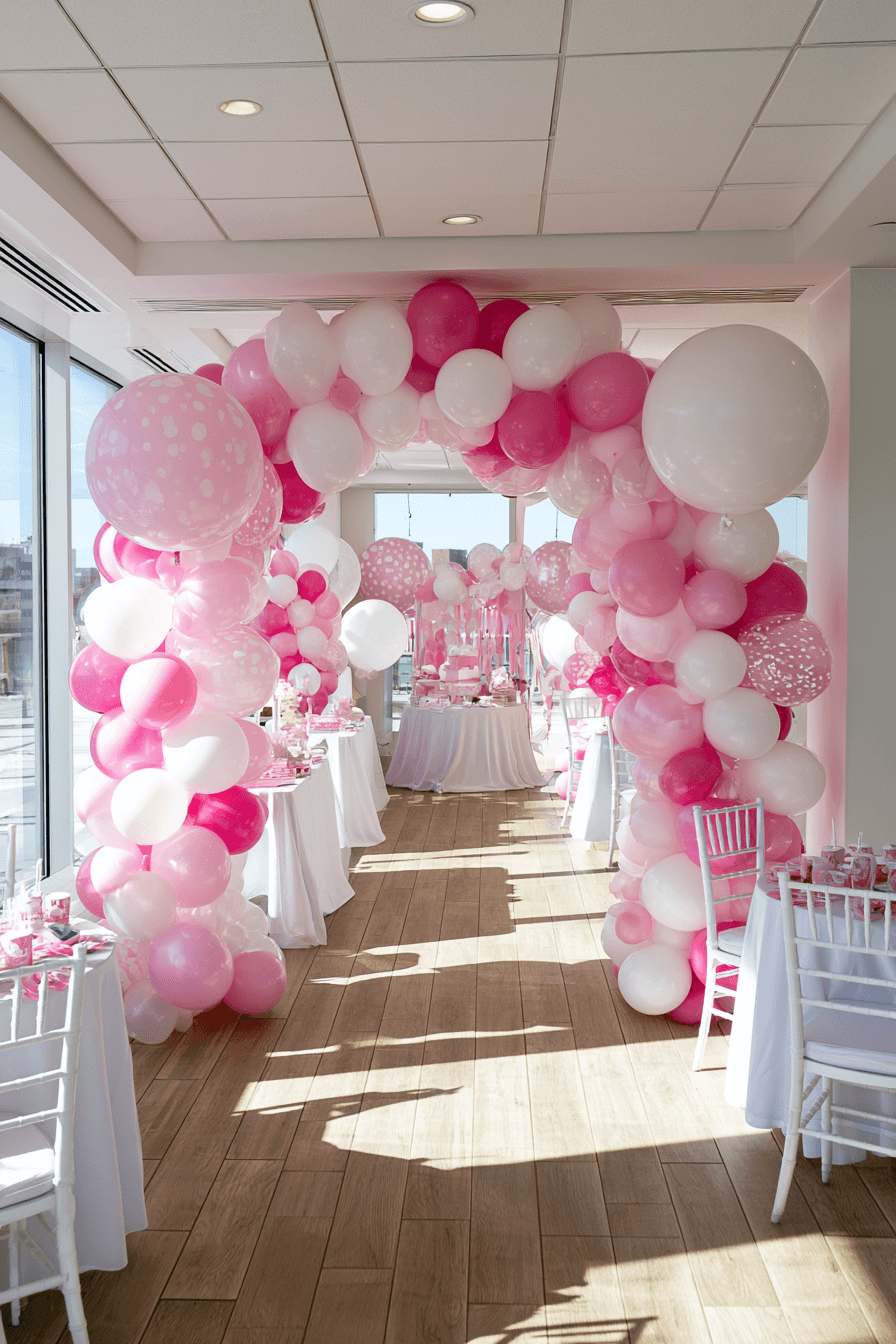 27 Beautiful Pink and White Birthday Decorations to Inspire Your Party
