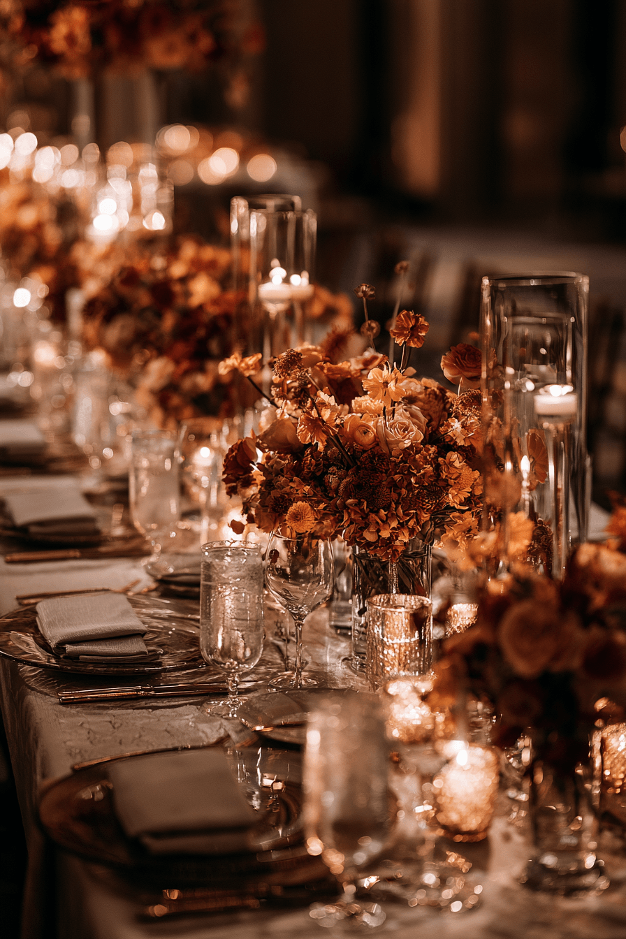 27 Stunning Burnt Orange Wedding Flower Ideas for a Romantic Celebration