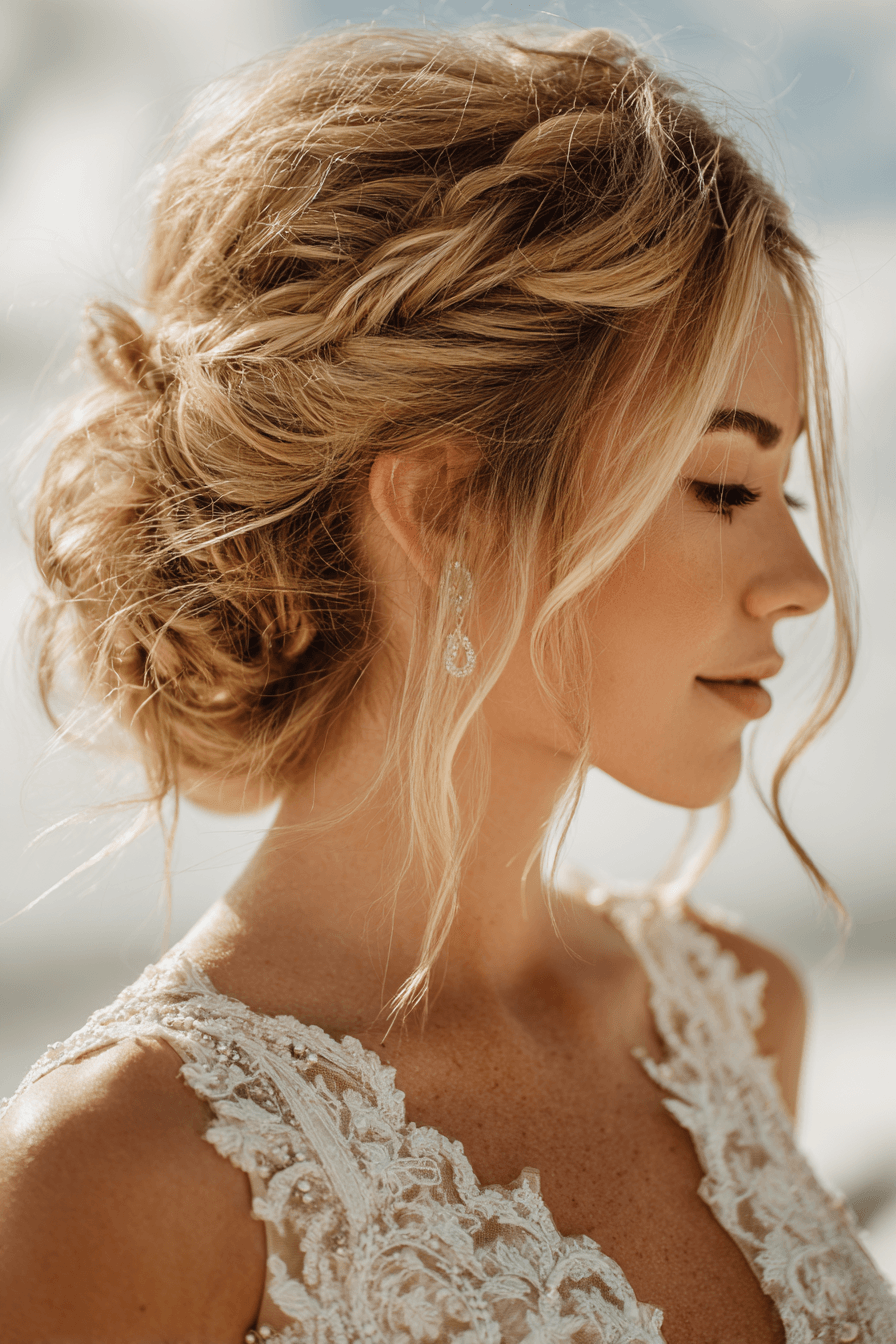 27 Beach Wedding Hairstyles That Stay Gorgeous in Ocean Breeze
