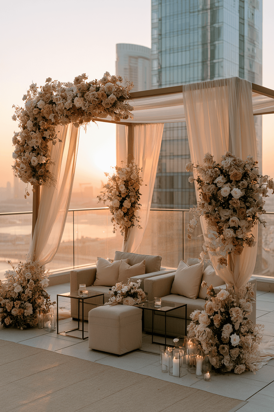27 Stunning Terrace Wedding Decor Ideas for a Dreamy Celebration