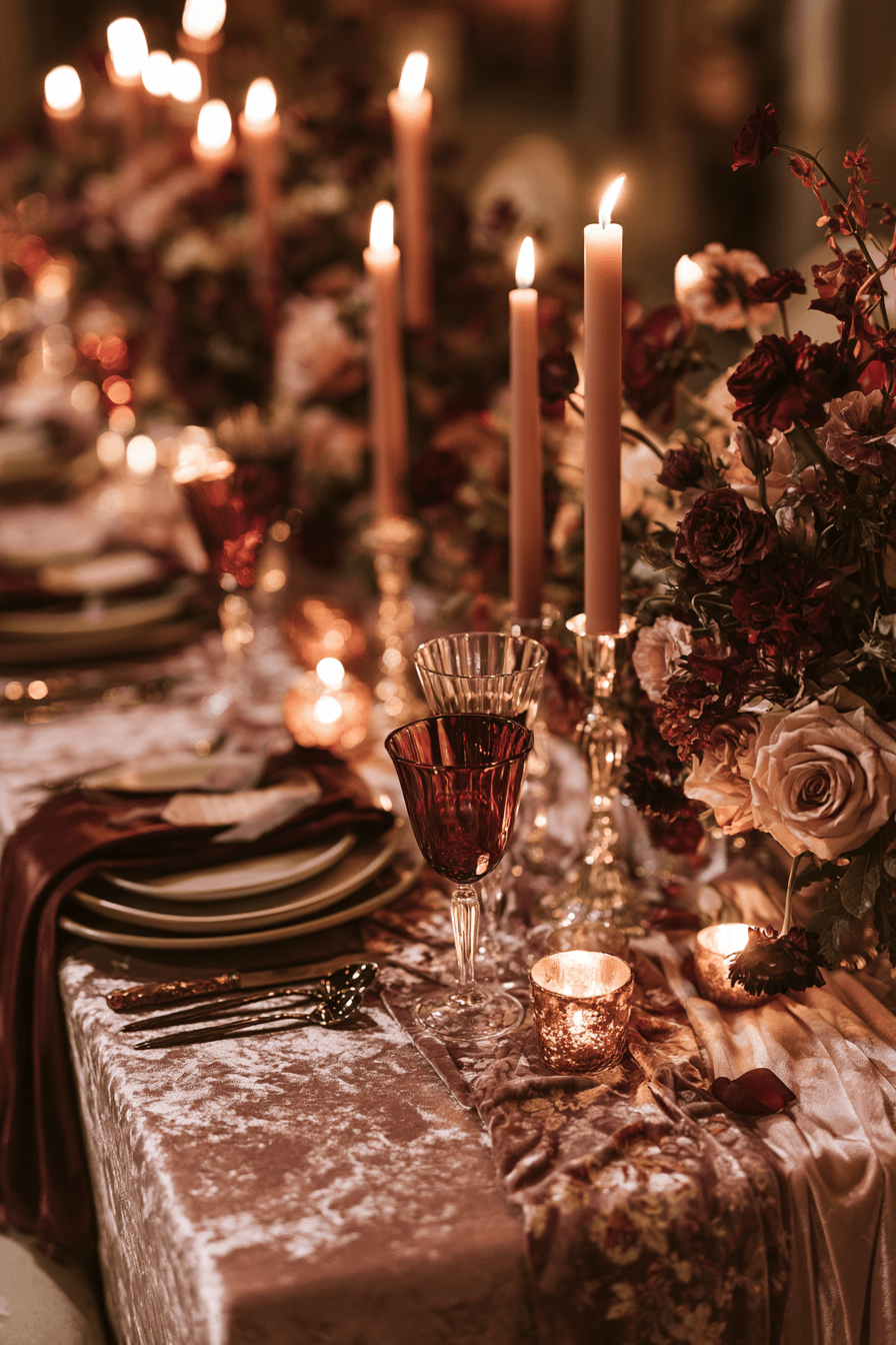 27 Burgundy and Blush Wedding Ideas for a Timeless Romantic Celebration