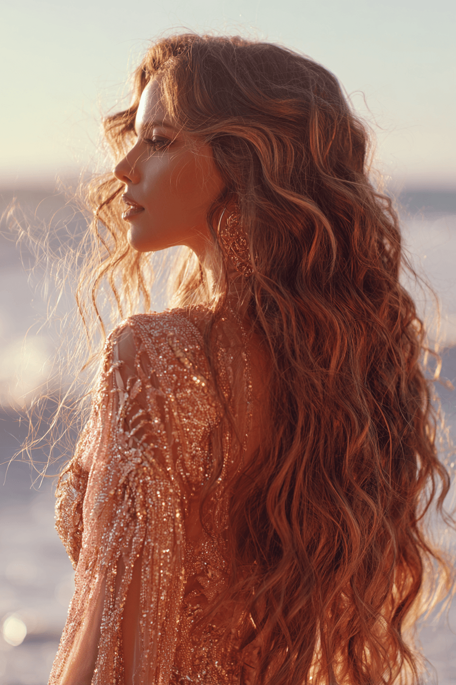 27 Beach Wedding Hairstyles That Stay Gorgeous in Ocean Breeze