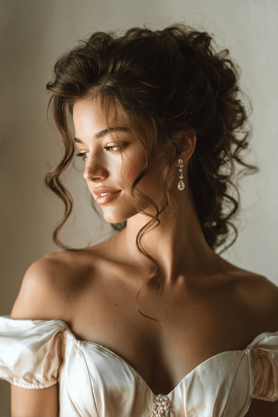 27 Beautiful Curly Hair Looks Perfect for Weddings