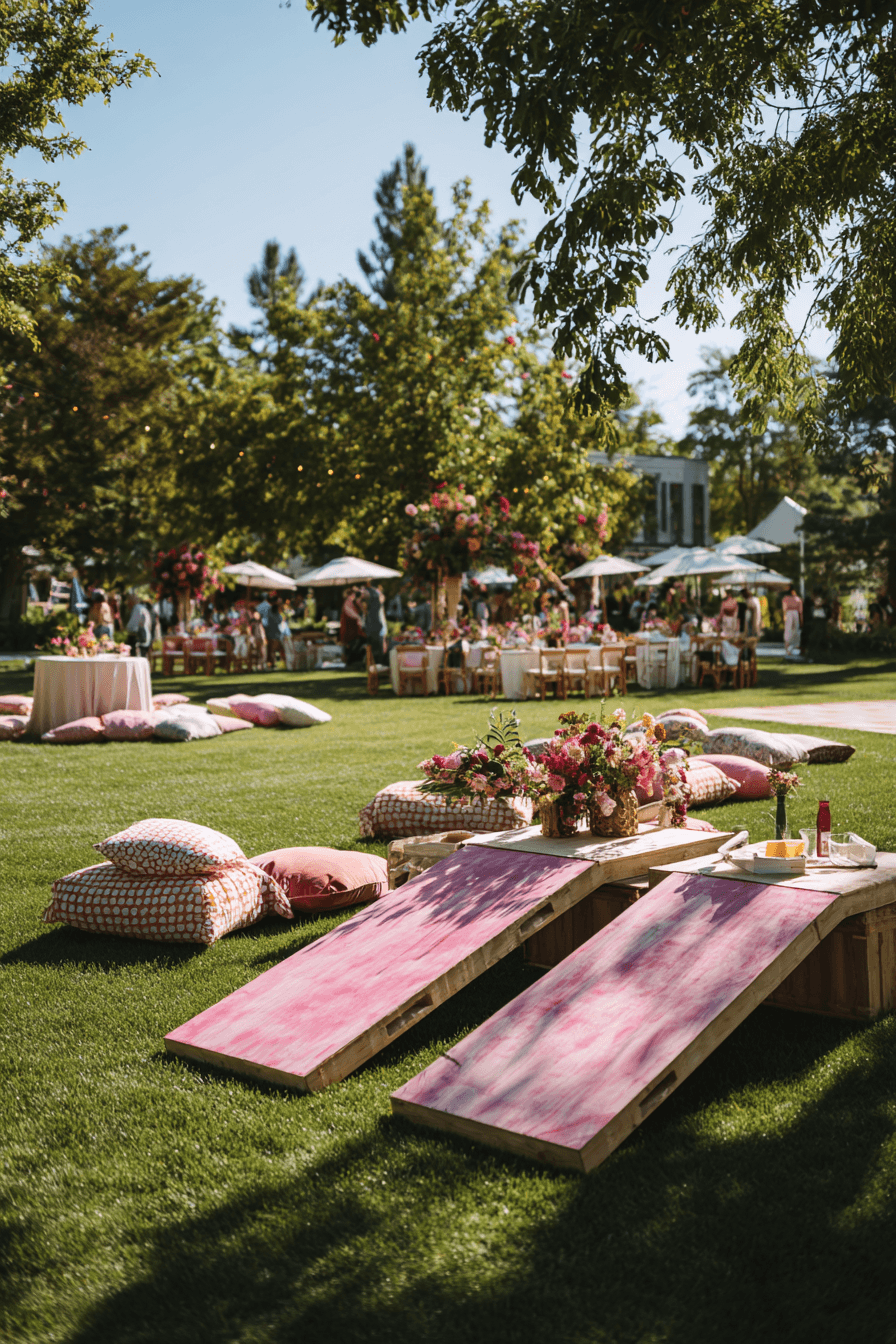 27 Must Try Wedding Yard Games for Outdoor Receptions