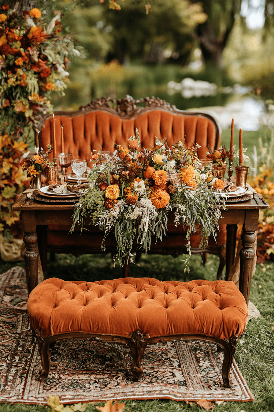 27 Stunning Fall Outdoor Wedding Ideas for a Magical Celebration