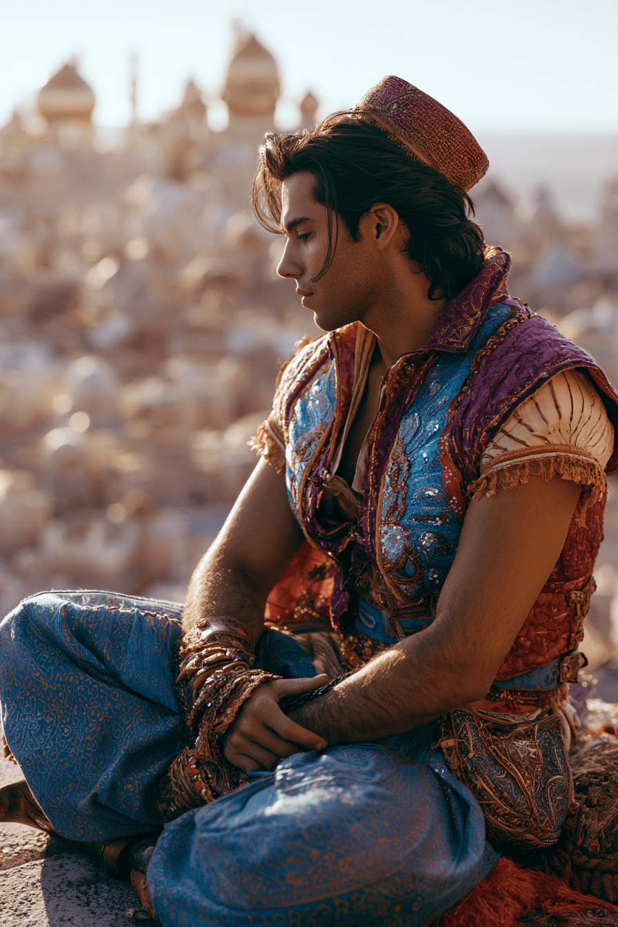 27 Enchanting Jasmine and Aladdin Costumes for Couples and Families
