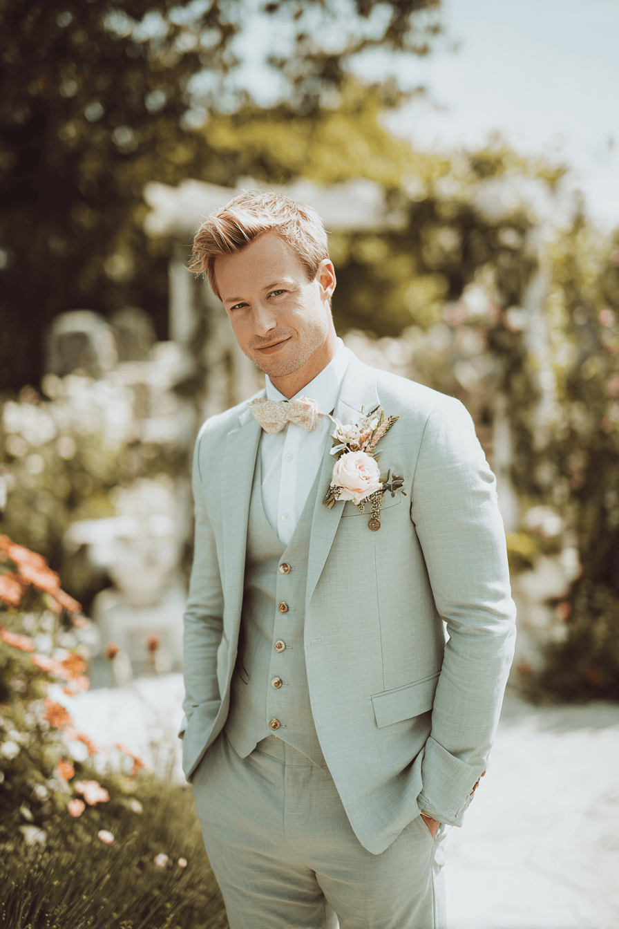 27 Green Groom Attire Inspirations for Every Wedding Theme