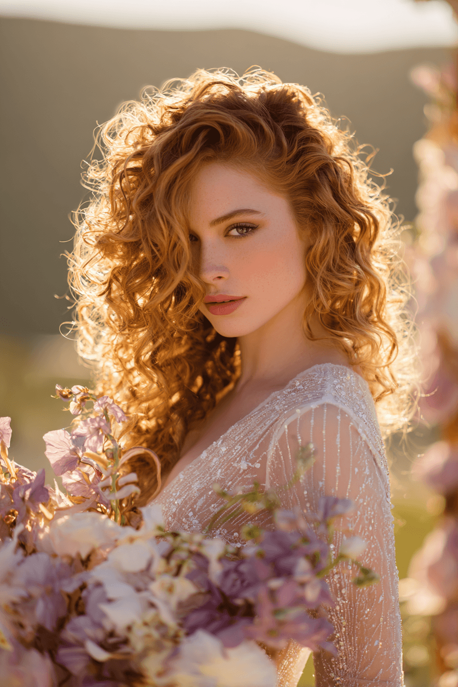 27 Beautiful Curly Hair Looks Perfect for Weddings