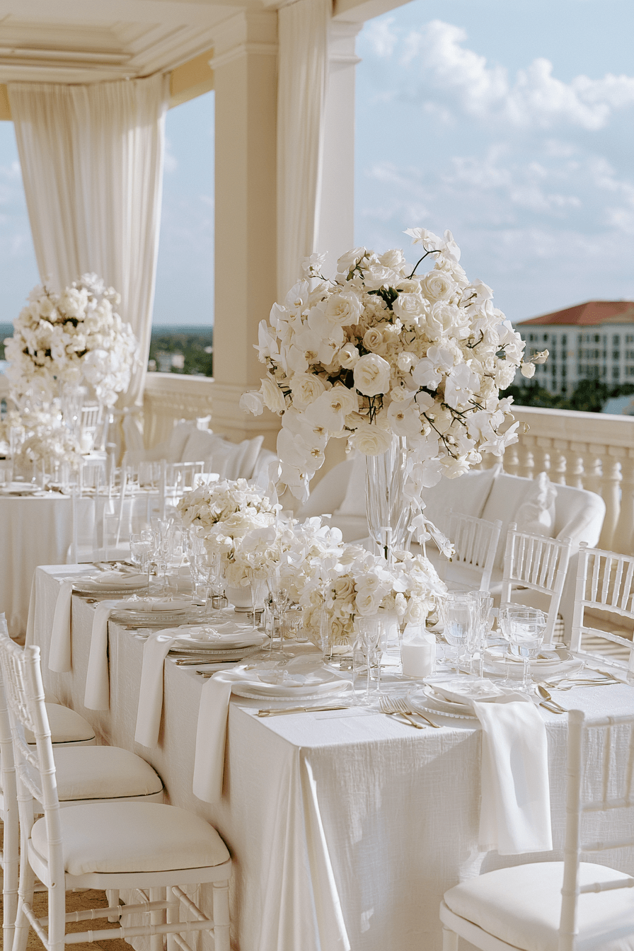 27 Stunning Terrace Wedding Decor Ideas for a Dreamy Celebration