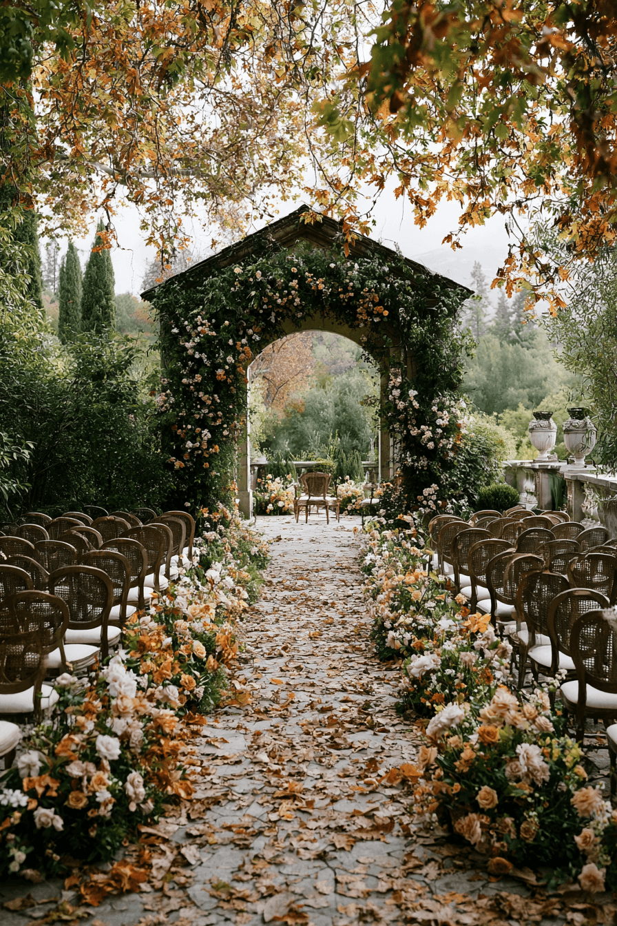 27 Stunning Fall Outdoor Wedding Ideas for a Magical Celebration