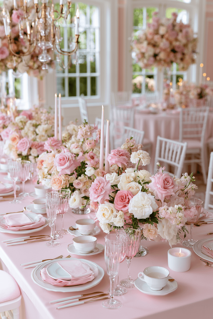 27 Beautiful Pink and White Birthday Decorations to Inspire Your Party