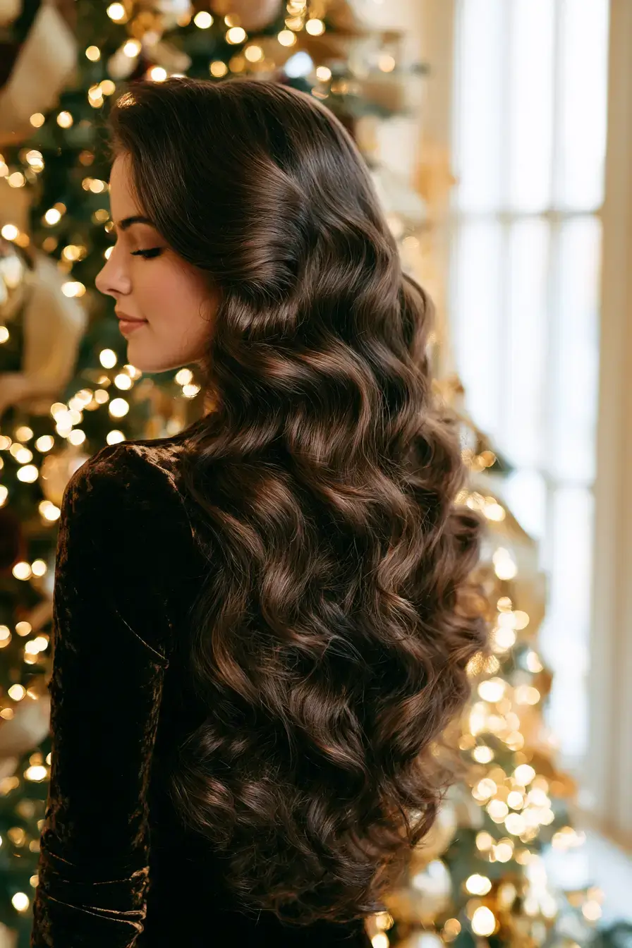 27 Christmas Party Hair Ideas to Shine This Holiday Season