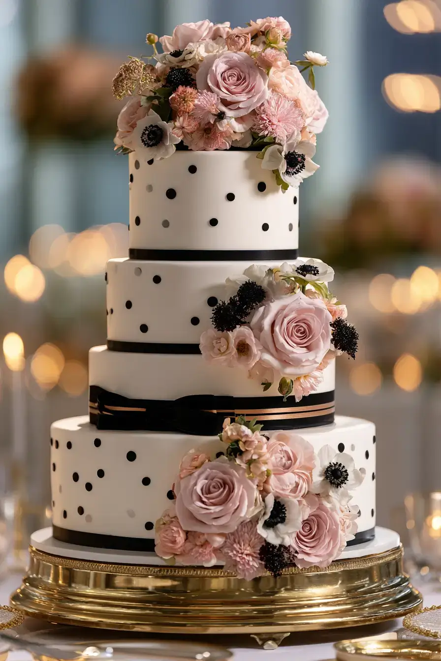 27 Stunning 4 Tier Wedding Cake Ideas to Inspire Your Celebration
