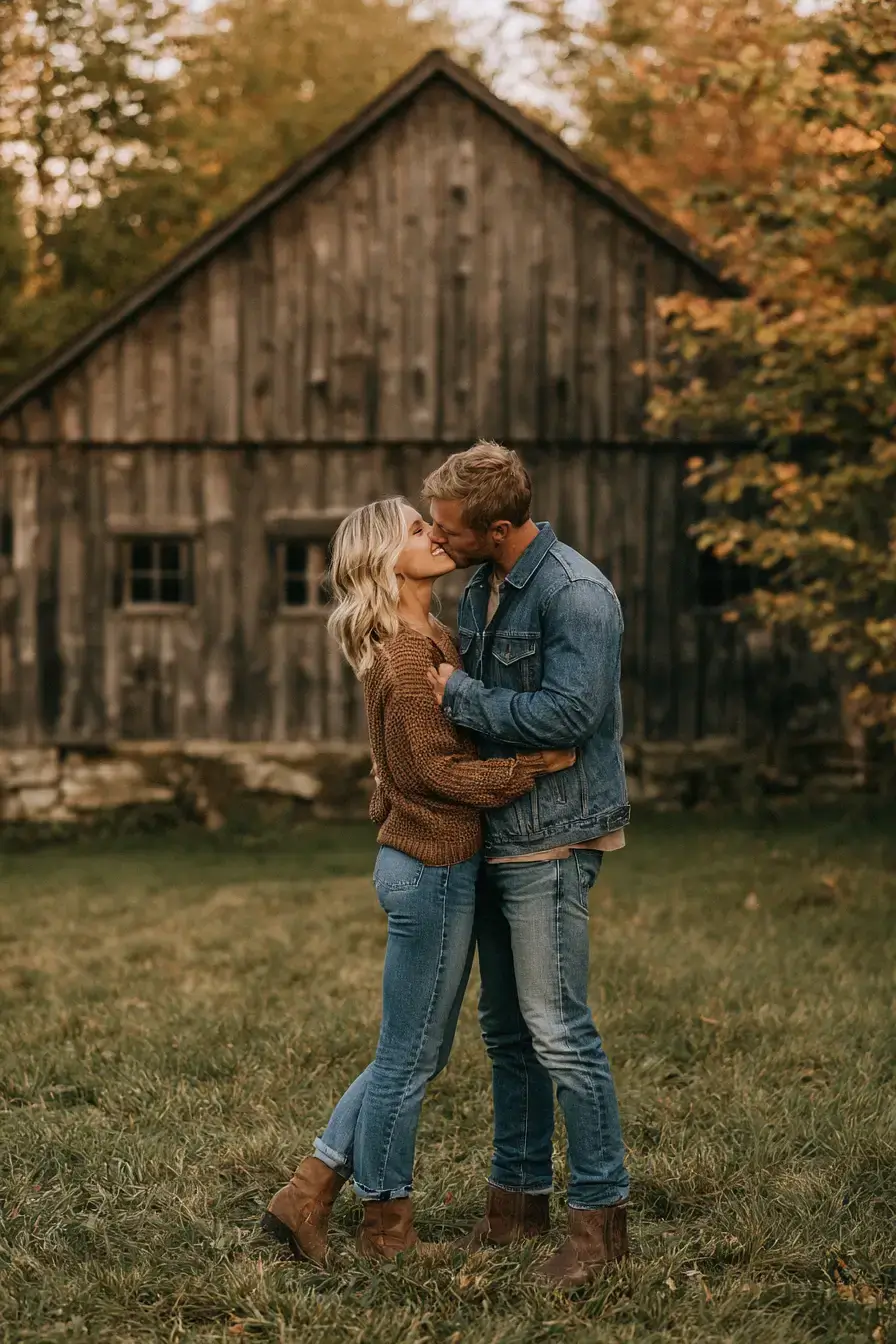 27 Fall Engagement Outfits That Feel Cozy and Romantic