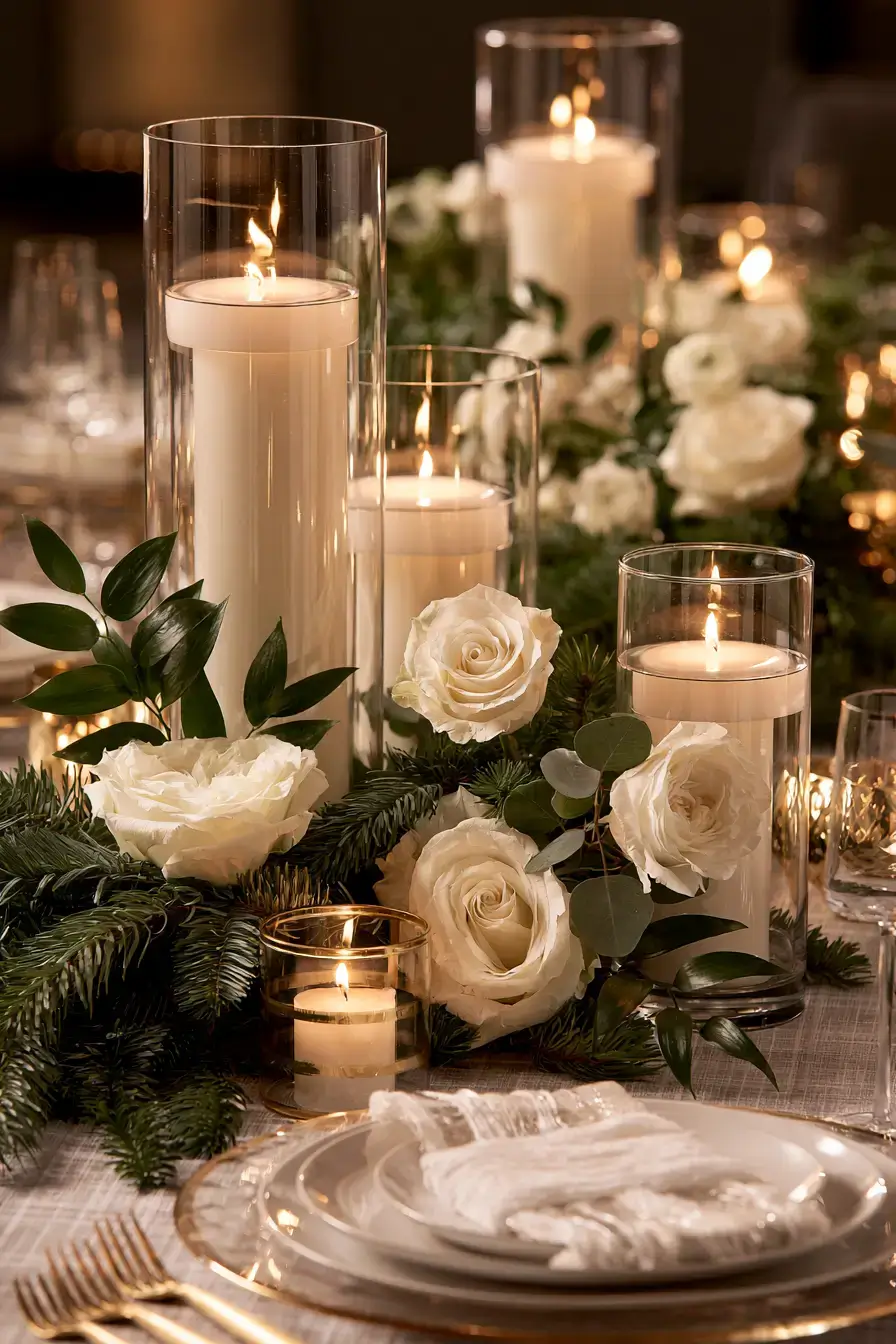 27 Elegant Christmas Wedding Centerpieces You'll Love This Holiday Season