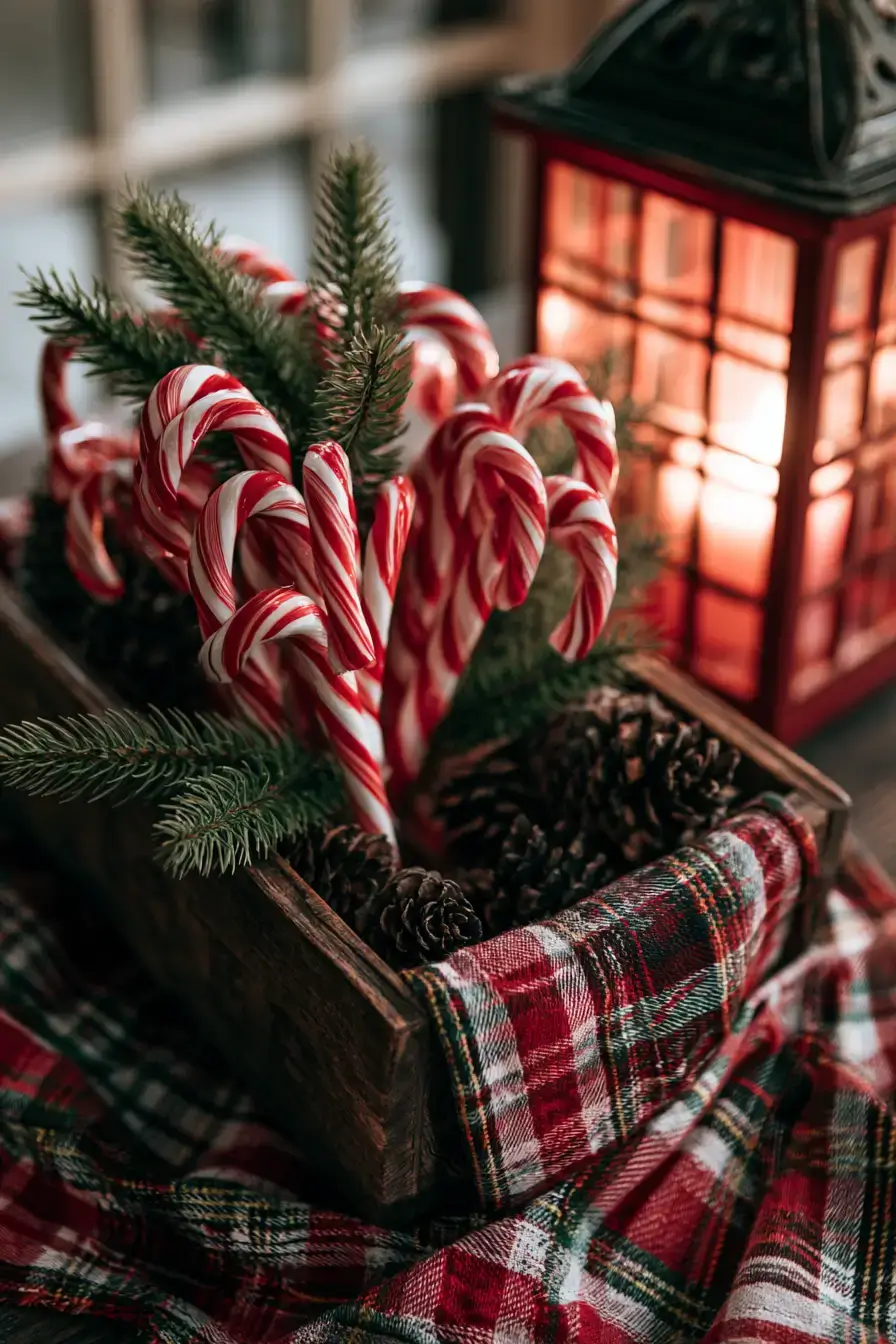 27 Candy Cane Centerpiece Ideas to Make Your Holiday Table Shine