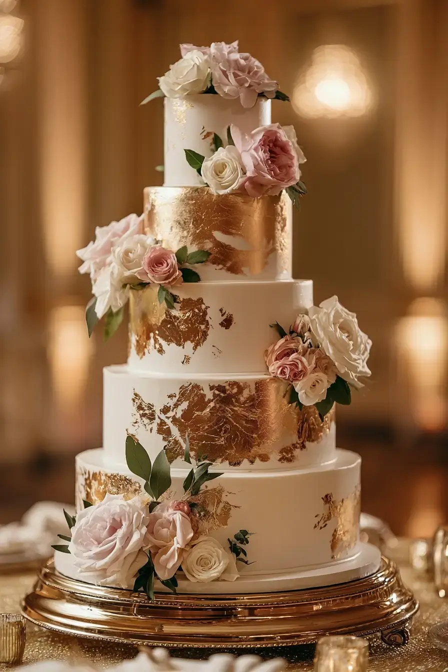 27 Stunning 4 Tier Wedding Cake Ideas to Inspire Your Celebration