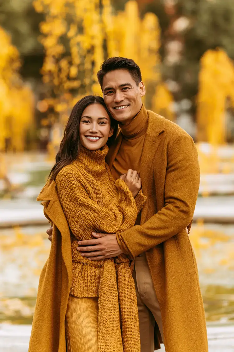27 Fall Engagement Outfits That Feel Cozy and Romantic