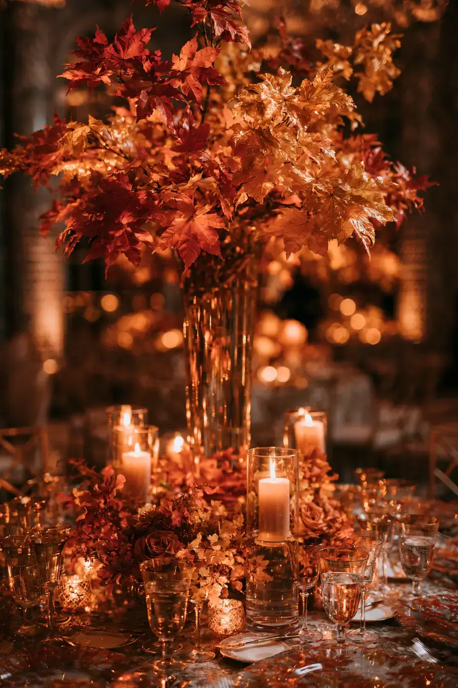 27 Fall Wedding Centerpieces for a Cozy and Romantic Celebration