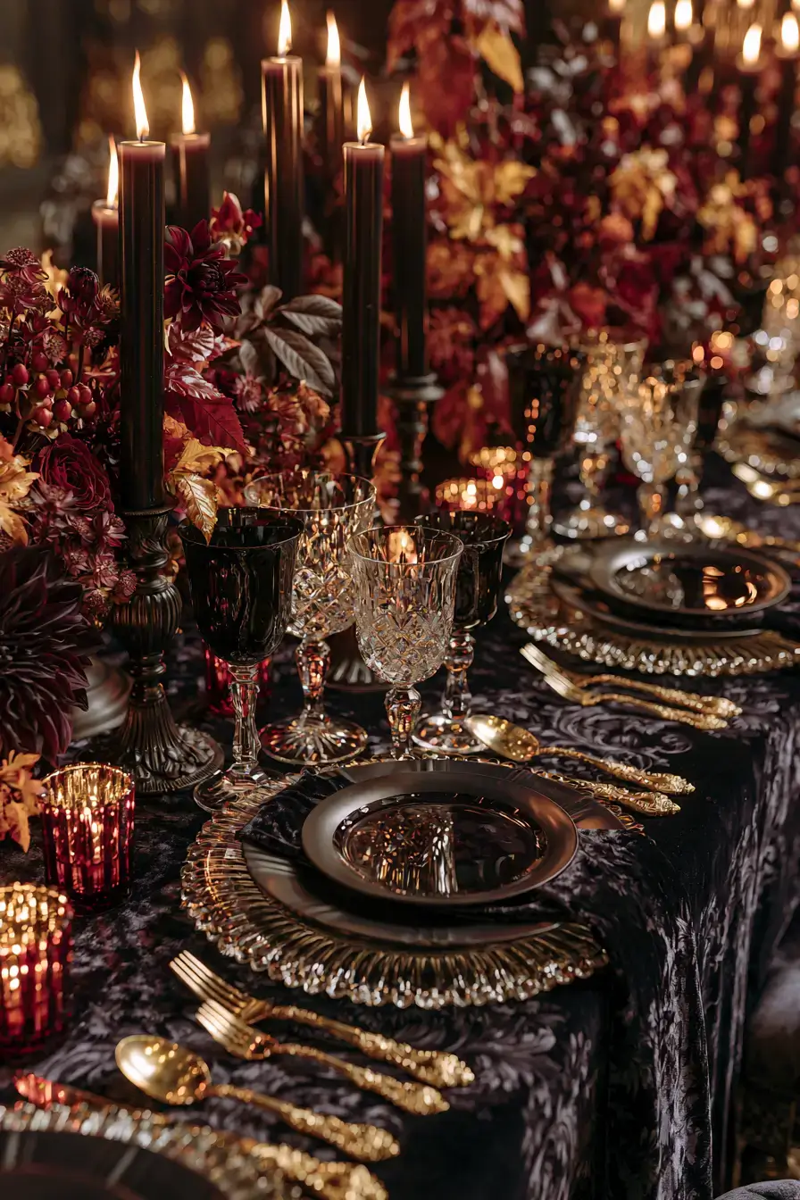 27 Elegant Halloween Wedding Inspirations for a Sophisticated October Wedding