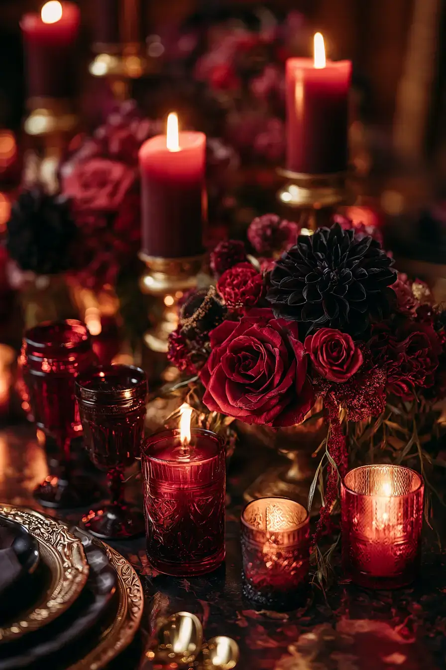 27 Elegant Halloween Wedding Inspirations for a Sophisticated October Wedding