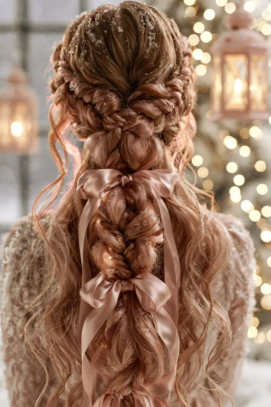 27 Christmas Party Hair Ideas to Shine This Holiday Season