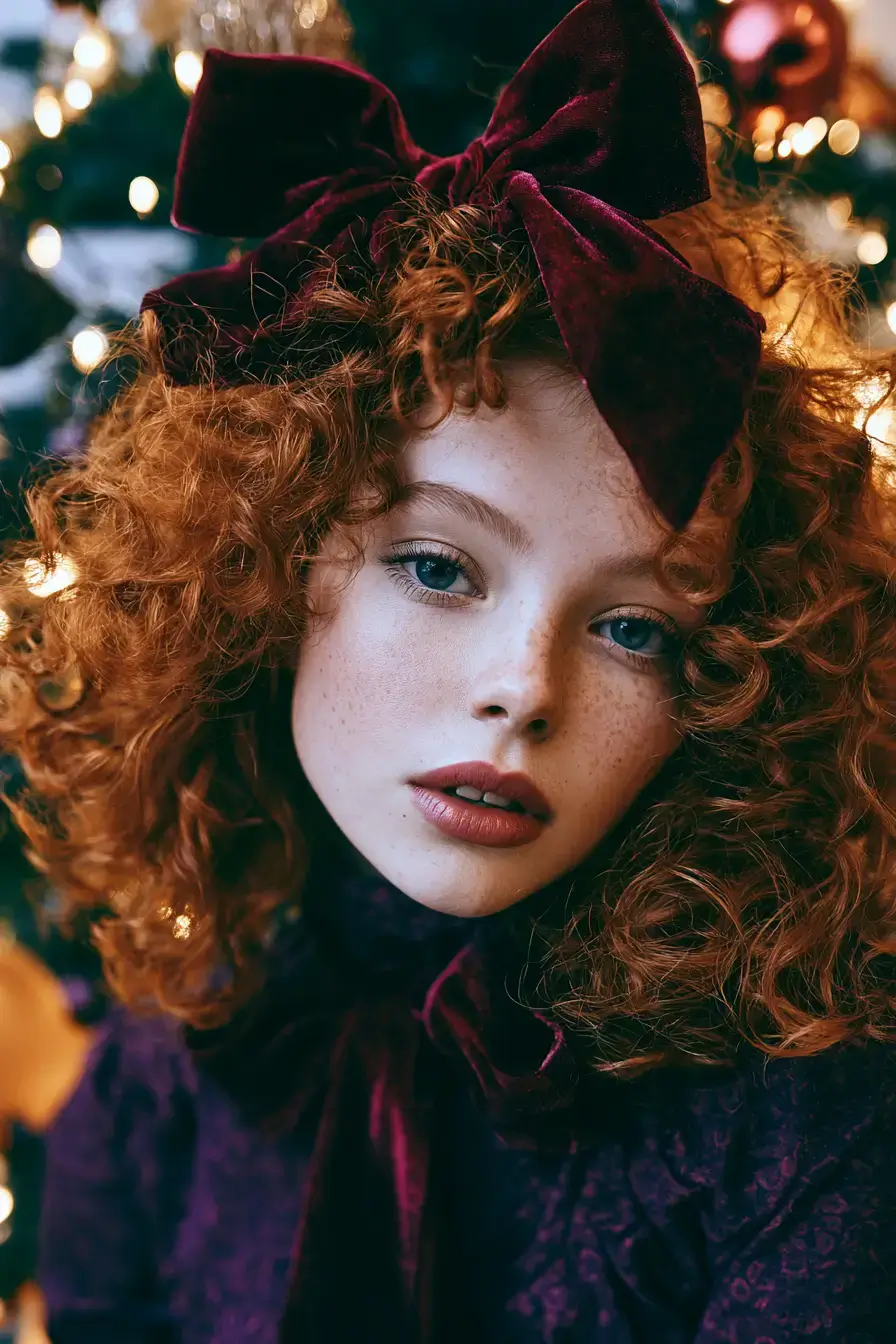 27 Christmas Party Hair Ideas to Shine This Holiday Season