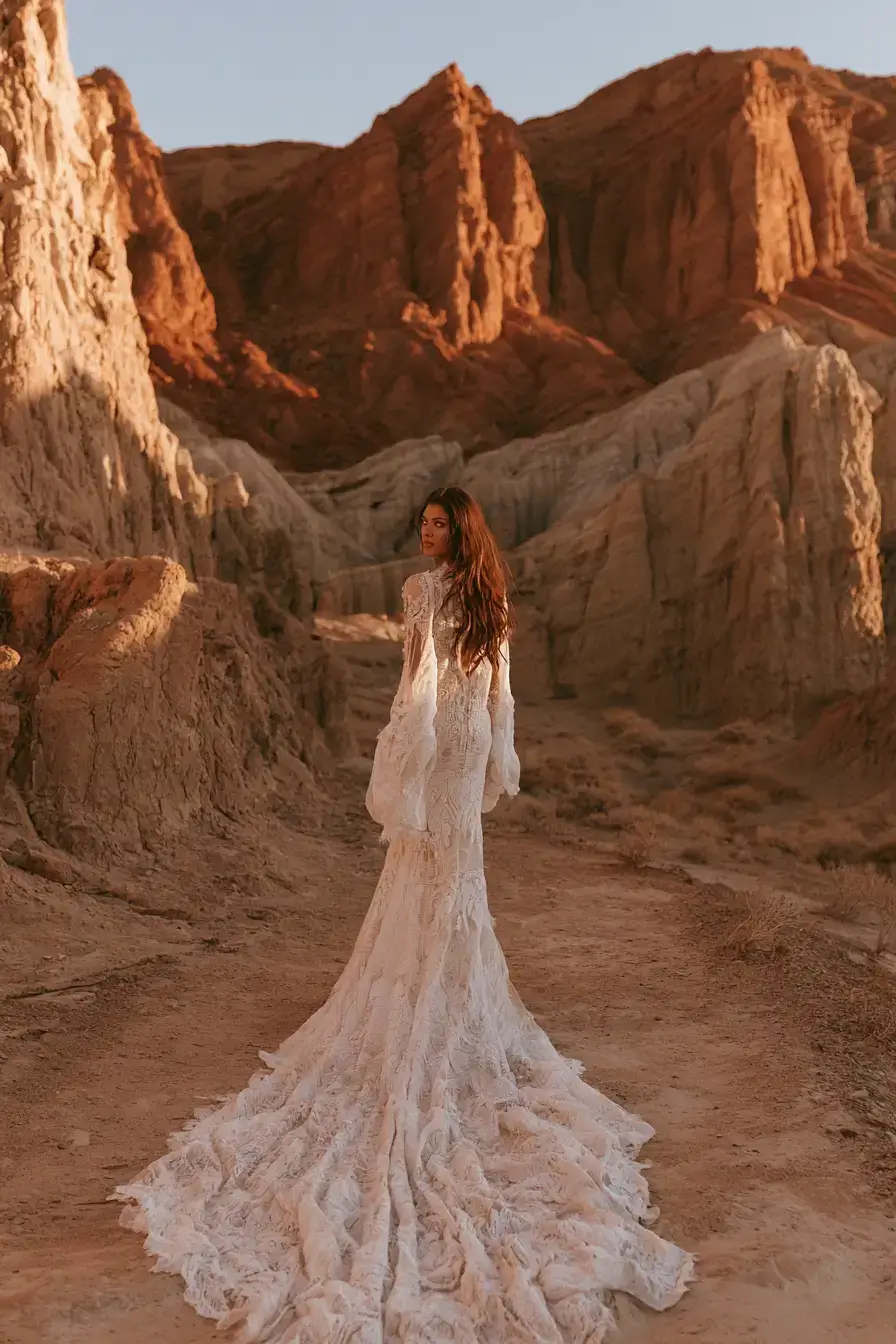 27 Stunning Boho Wedding Dresses for Free Spirited Brides