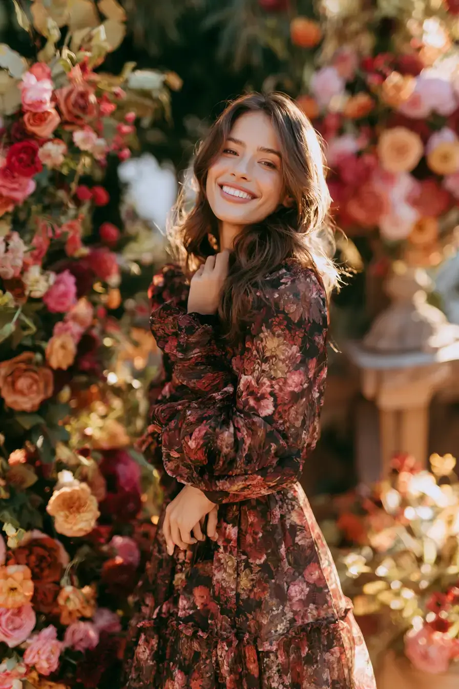 27 Beautiful October Wedding Guest Dress Ideas for Women