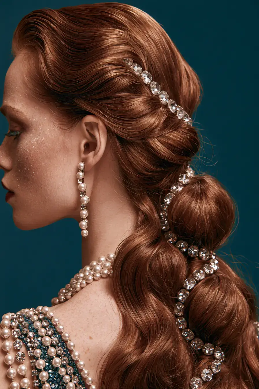 27 Christmas Party Hair Ideas to Shine This Holiday Season