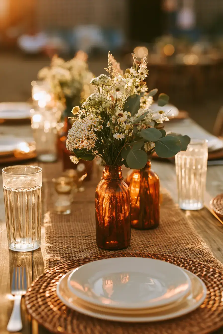 27 Bud Vase Wedding Centerpiece Ideas for a Romantic Reception
