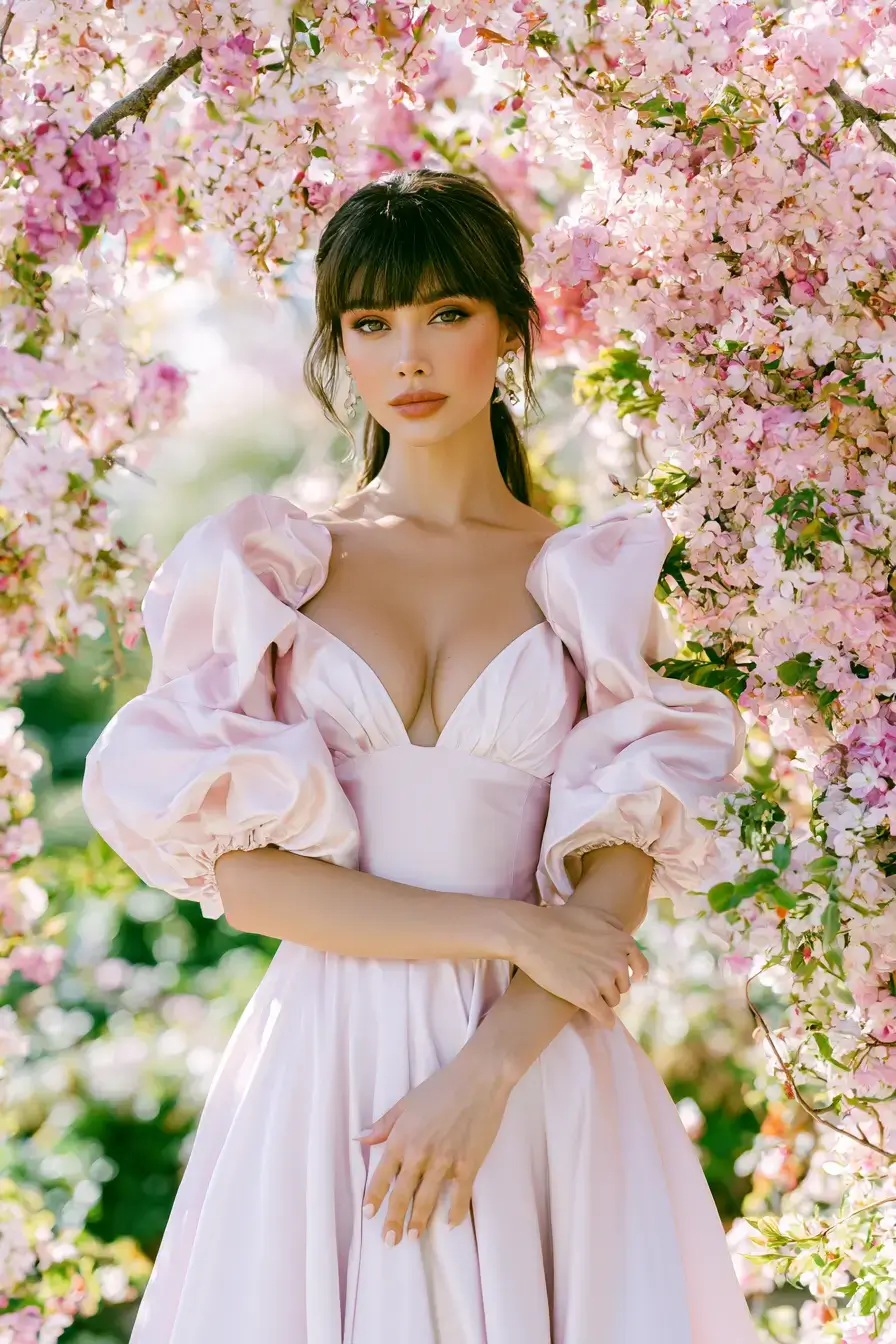27 Luxury Satin Wedding Dress with Sleeves to Elevate Your Bridal Style