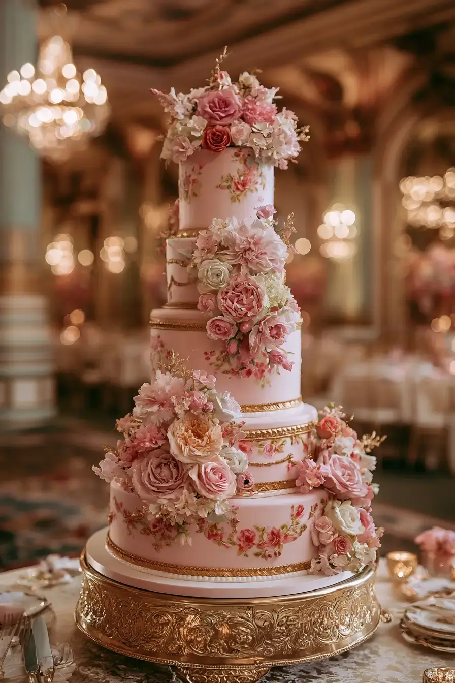 27 Stunning 4 Tier Wedding Cake Ideas to Inspire Your Celebration