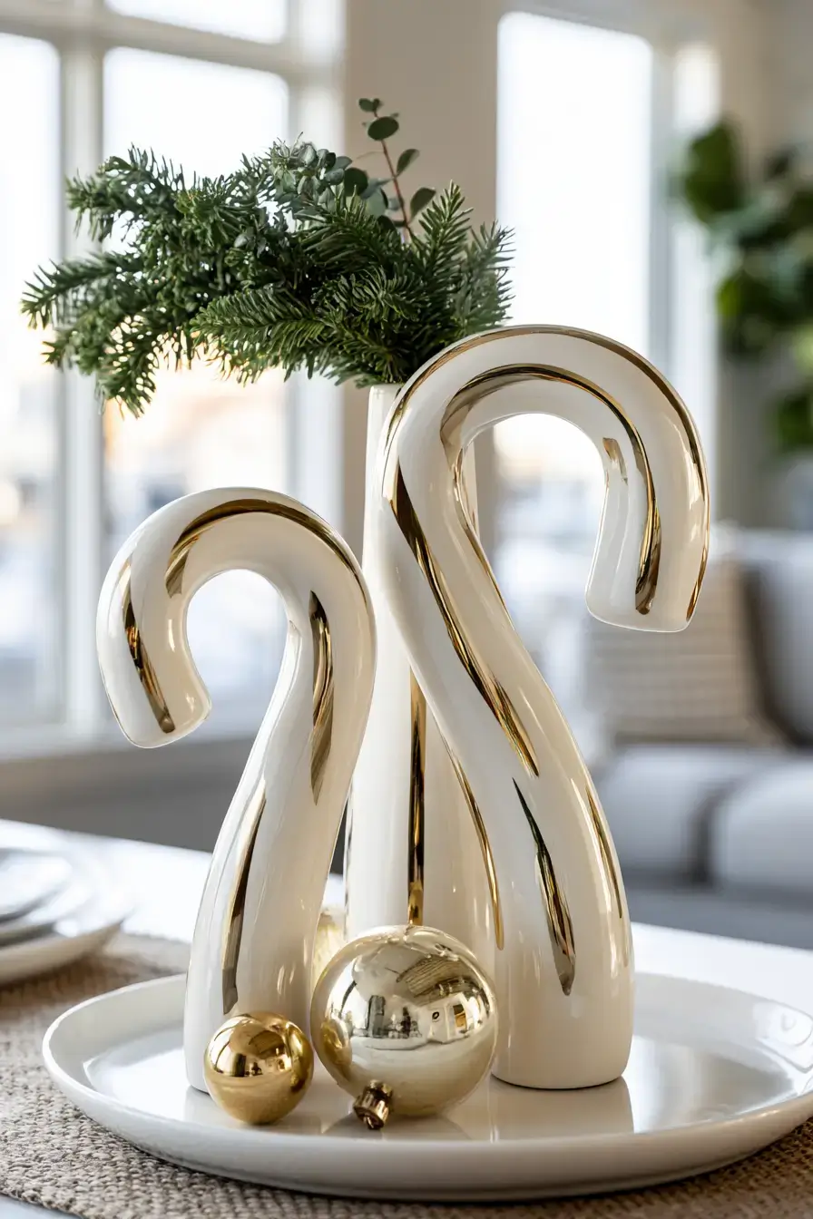 27 Candy Cane Centerpiece Ideas to Make Your Holiday Table Shine