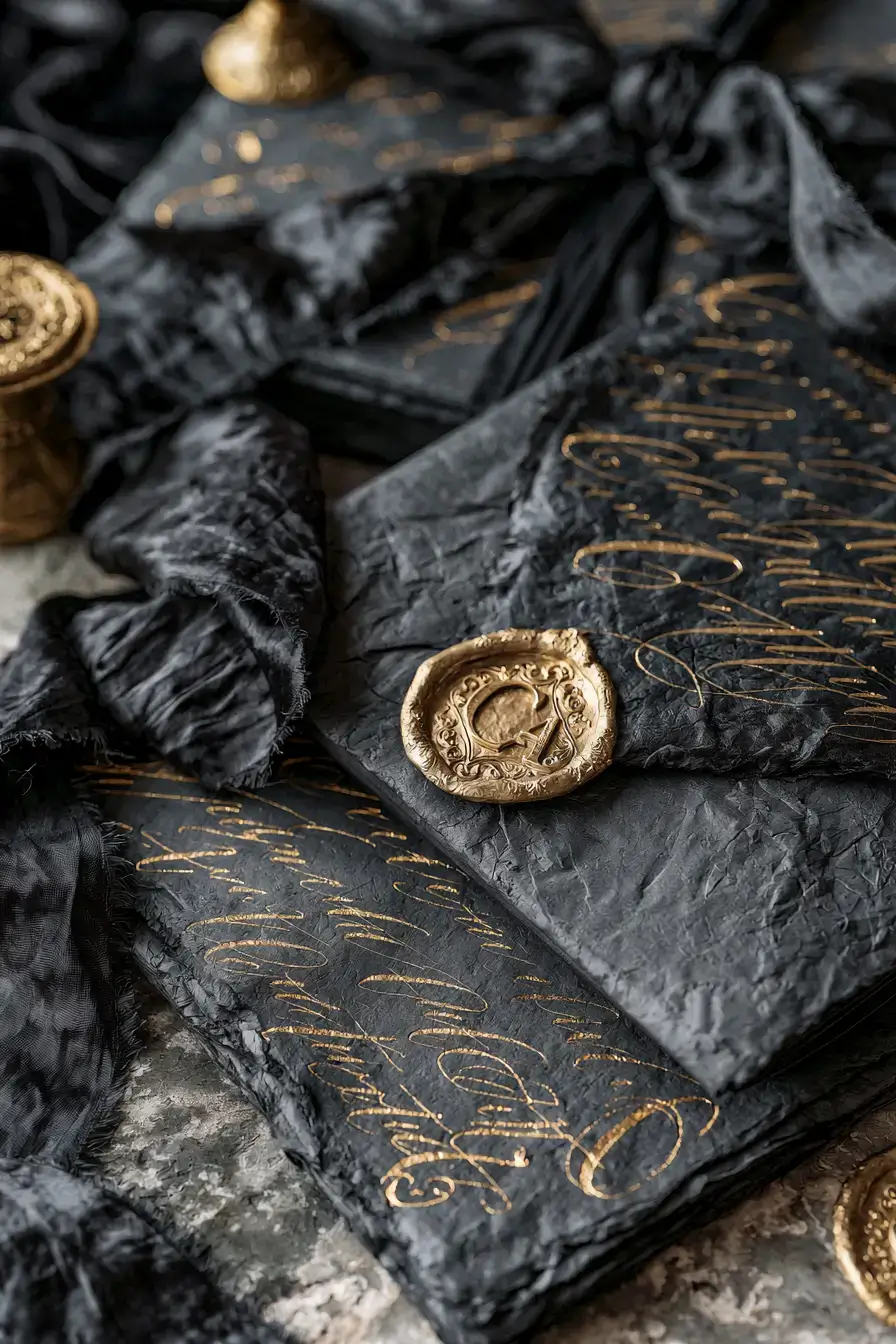 27 Elegant Halloween Wedding Inspirations for a Sophisticated October Wedding