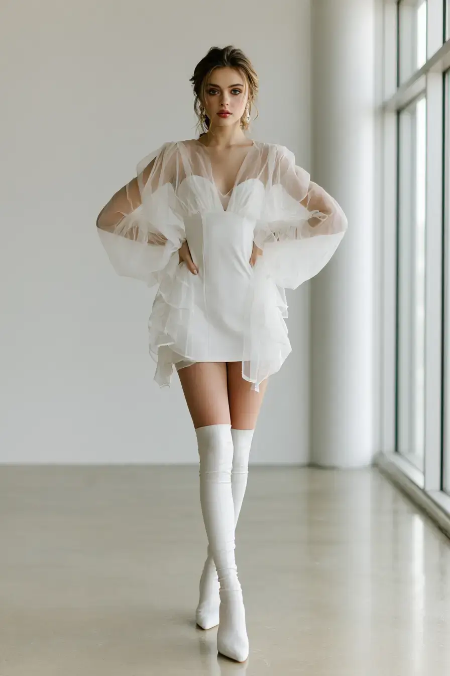 27 Chic Mini Wedding Dresses You'll Fall in Love With
