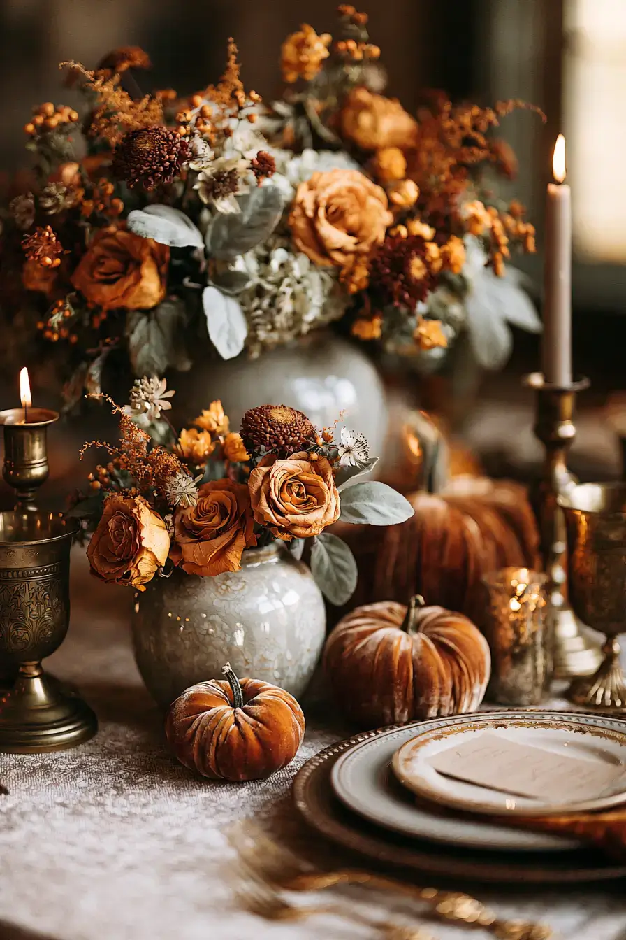 27 Fall Wedding Centerpieces for a Cozy and Romantic Celebration