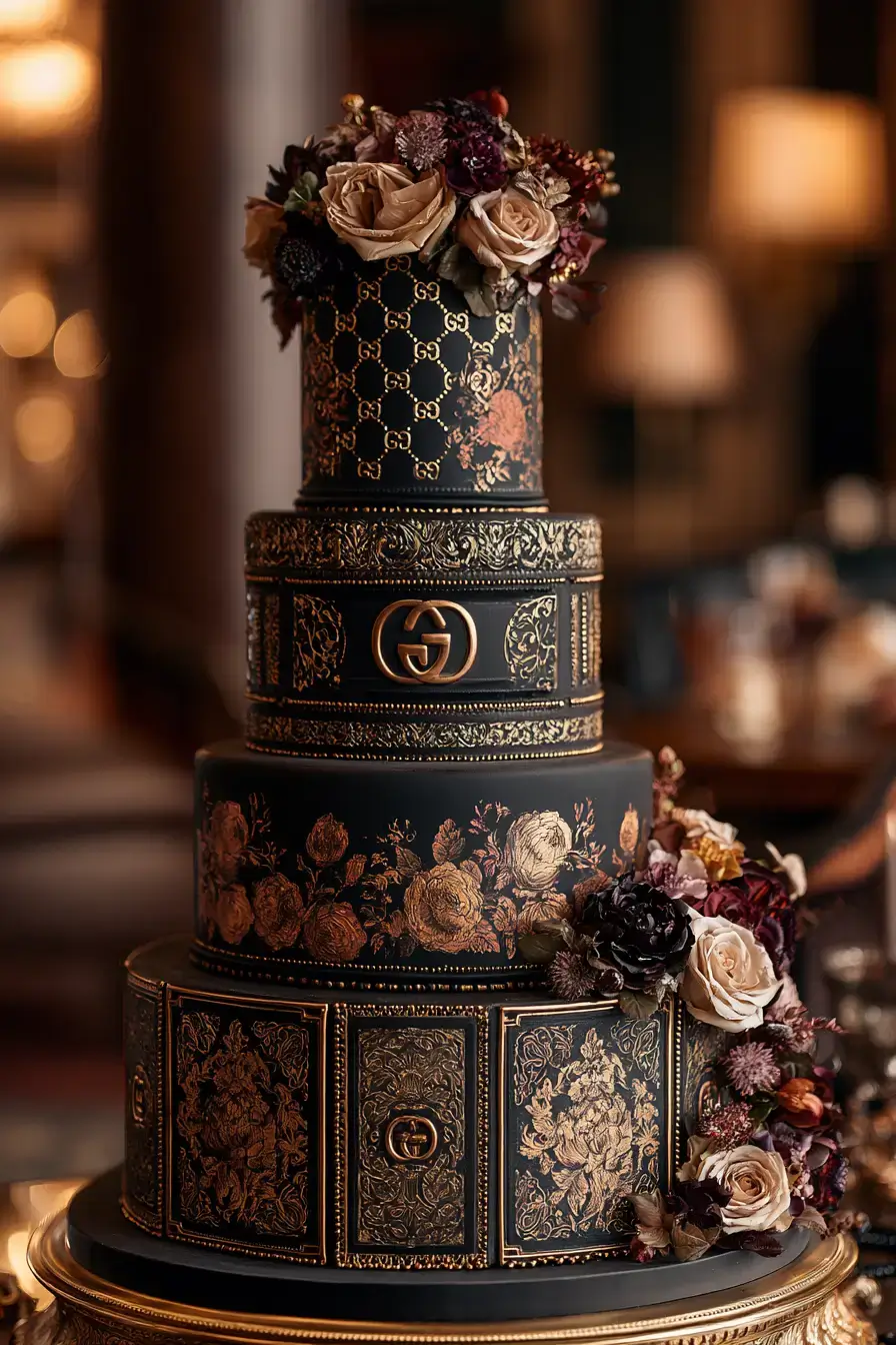 27 Stunning 4 Tier Wedding Cake Ideas to Inspire Your Celebration
