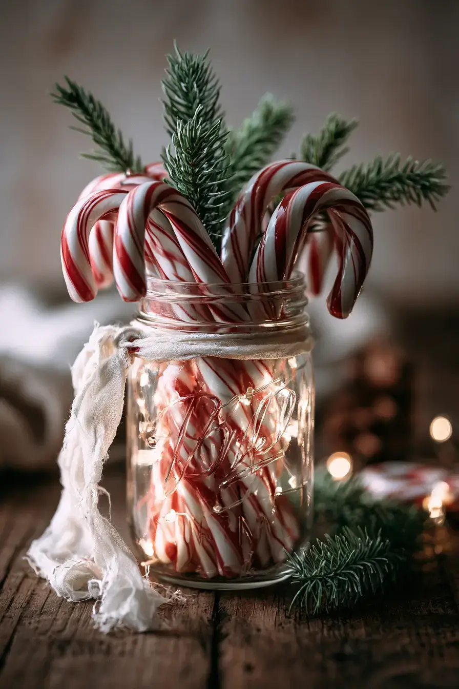 27 Candy Cane Centerpiece Ideas to Make Your Holiday Table Shine