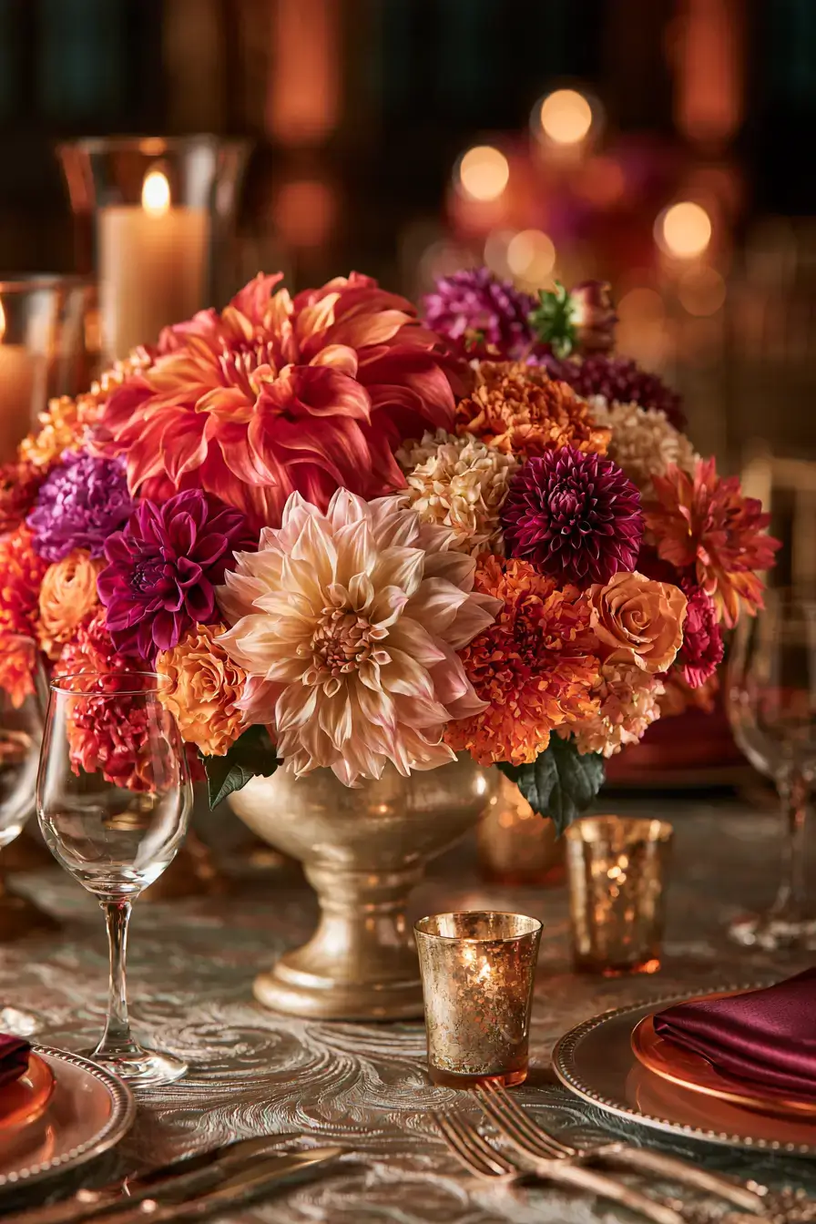 27 Fall Wedding Centerpieces for a Cozy and Romantic Celebration