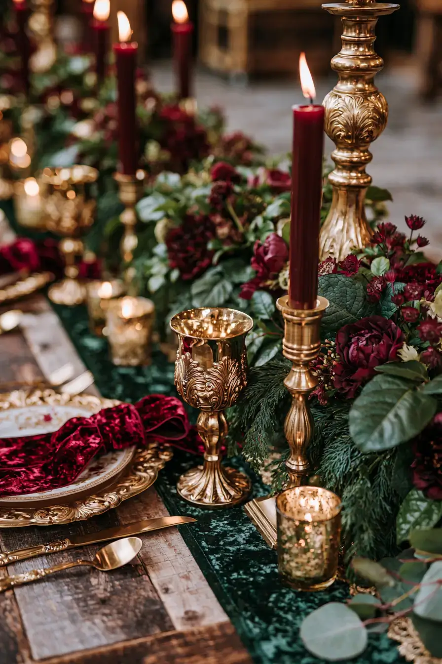 27 Elegant Christmas Wedding Centerpieces You'll Love This Holiday Season