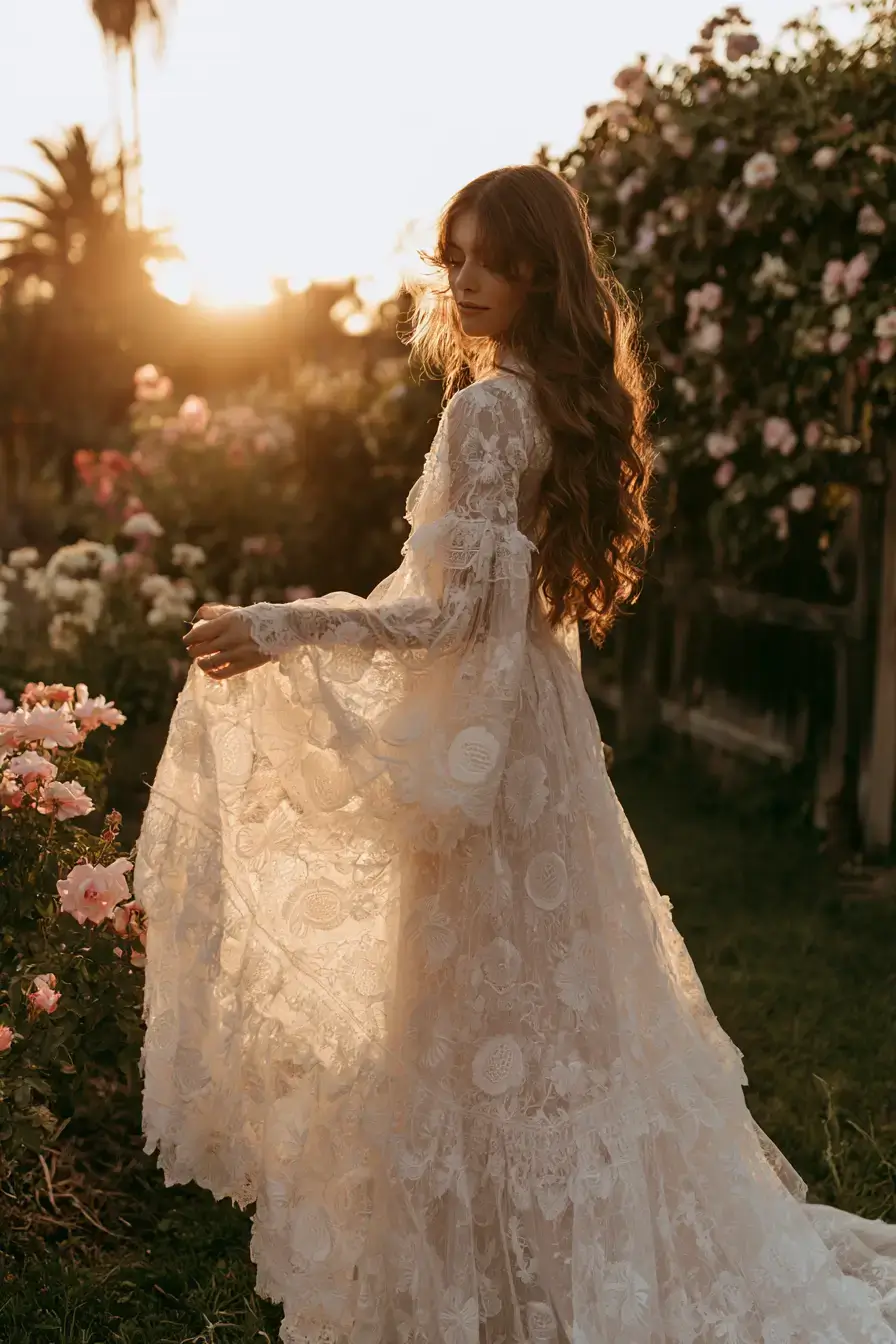 27 Stunning Boho Wedding Dresses for Free Spirited Brides