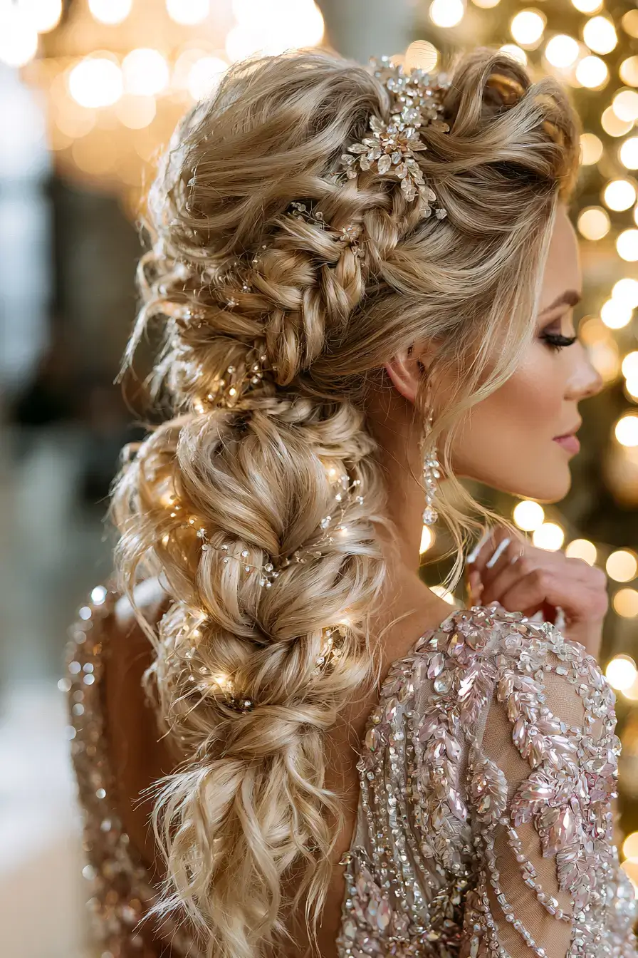 27 Christmas Party Hair Ideas to Shine This Holiday Season