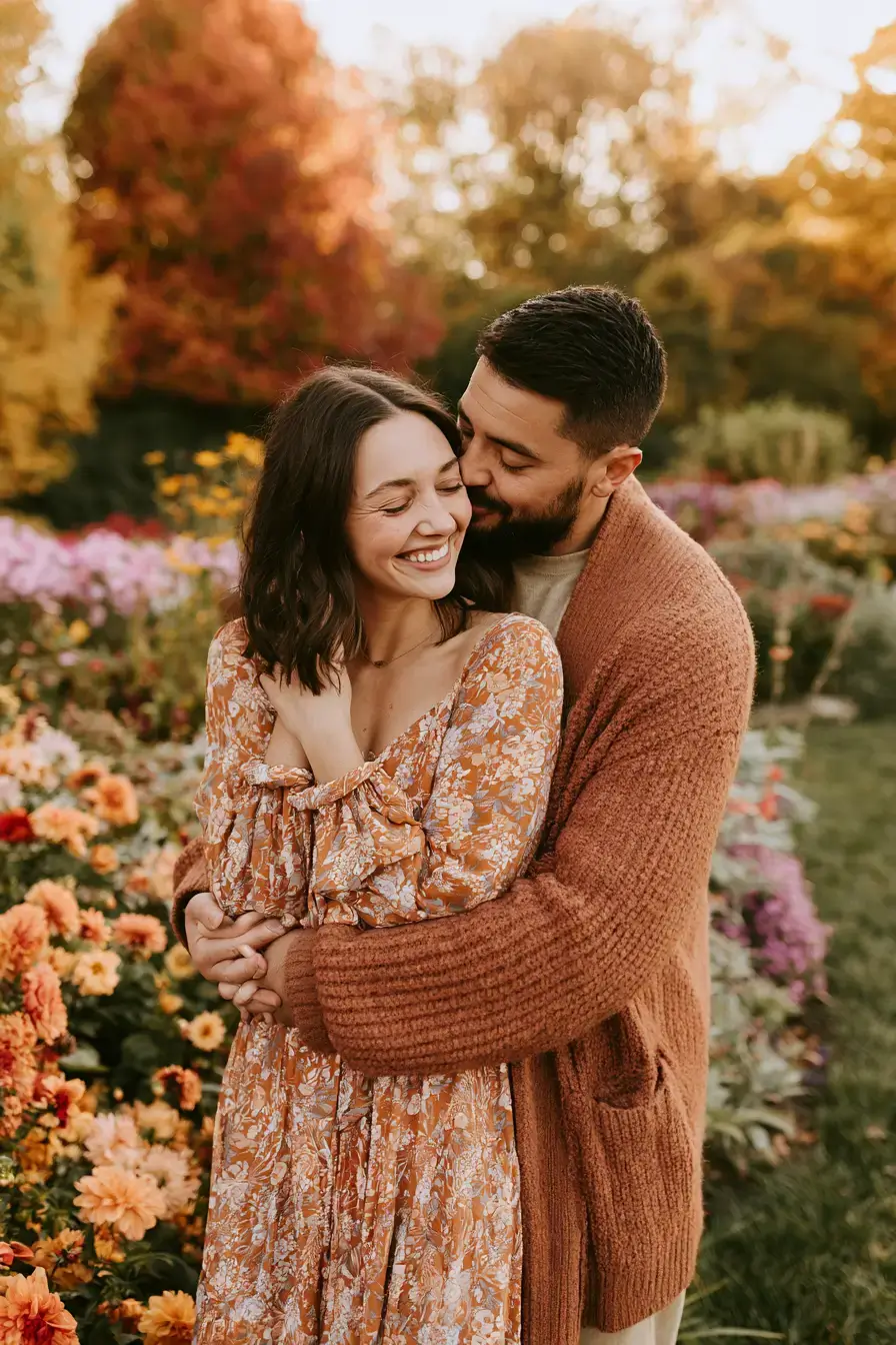 27 Fall Engagement Outfits That Feel Cozy and Romantic