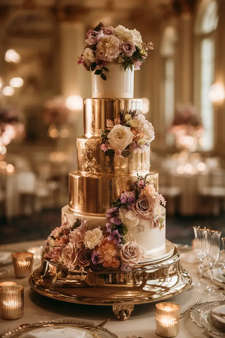 27 Stunning 4 Tier Wedding Cake Ideas to Inspire Your Celebration