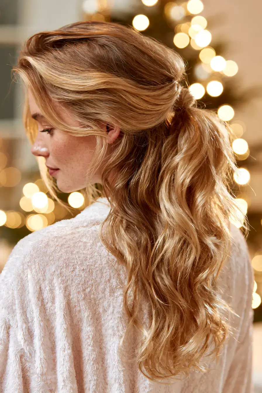 27 Christmas Party Hair Ideas to Shine This Holiday Season